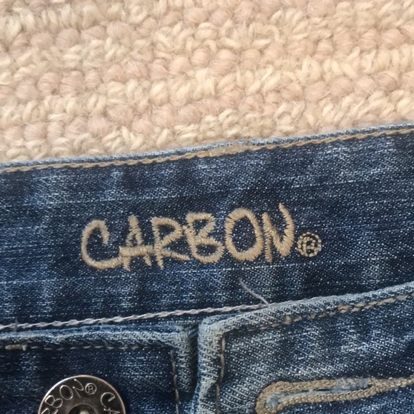 Carbon Blue Denim Jeans size 34 x32 - Picture 4 of 9